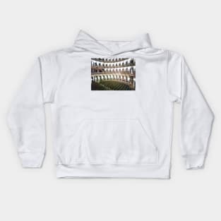 Colorized vintage photo of Manuas Opera House Kids Hoodie